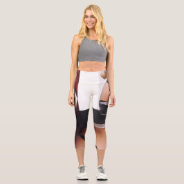 Leggings von Woman High Waisted Capris Gym