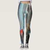 Leggings "Wasserfall-Palette" (Vorderseite)