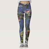 LEGGINGS - "Water Lilien" - Claude Monet (Vorderseite)