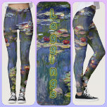 LEGGINGS - "Water Lilien" - Claude Monet<br><div class="desc">Auf diesen farbenfrohen Leggings ist ein Bild mit dem Titel "Water Lilien" von Claude Monet zu sehen. Erhältlich in fünf Frauengrößen (XS, S, M, L, XL). Siehe "Über dieses Produkt" Beschreibung unten für allgemeine Größen und Produktinformationen. Das Bild deckt standardmäßig das gesamte Leggings-Paar ab. _ Sie kann in der Größe...</div>