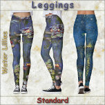 LEGGINGS - "Water Lilien" - Claude Monet<br><div class="desc">Auf diesen farbenfrohen Leggings ist ein Bild mit dem Titel "Water Lilien" von Claude Monet zu sehen. Erhältlich in fünf Frauengrößen (XS, S, M, L, XL). Siehe "Über dieses Produkt" Beschreibung unten für allgemeine Größen und Produktinformationen. Das Bild deckt standardmäßig das gesamte Leggings-Paar ab. _ Sie kann in der Größe...</div>