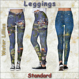 LEGGINGS - "Water Lilien" - Claude Monet