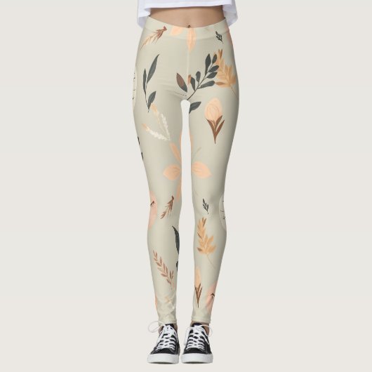 Leggings - Weiche Farben und nahtlos (Vorderseite)