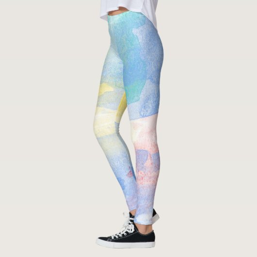LEGGINGS - Weiche Pastellfarben (Links)