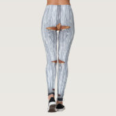 Leggings Weißwaschwald-Stalltüren Land (Rückseite)