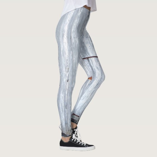 Leggings Weißwaschwald-Stalltüren Land (Rechts)