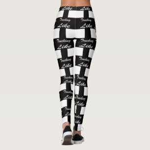 Leggings wie LKW-Logo