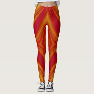 Leggings ~wilgelb orange lila ~ Original