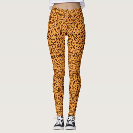Leggings Women - Animal Print Pattern (Vorderseite)