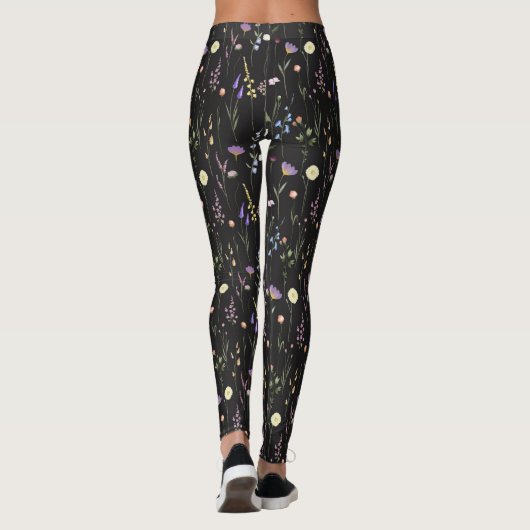 Leggings Women - Floral Pattern (Rückseite)