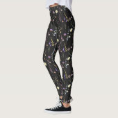 Leggings Women - Floral Pattern (Links)