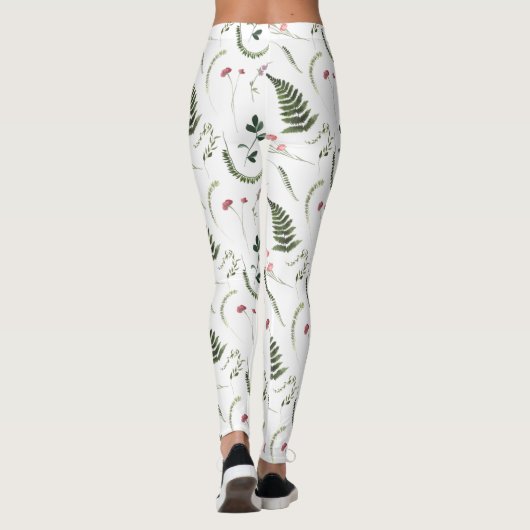 Leggings Women - Floral Pattern (Rückseite)