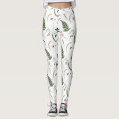 Leggings Women - Floral Pattern (Vorderseite)