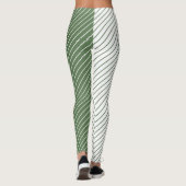 Leggings Women - Forest Green Pattern (Rückseite)