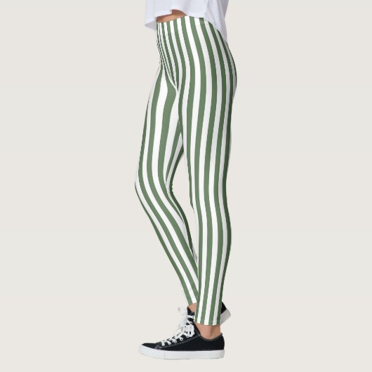 Leggings Women - Forest Green Pattern (Links)