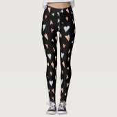 Leggings Women - Hearts Pattern (Vorderseite)