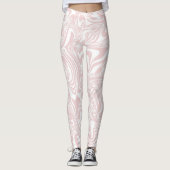Leggings Women - Pink Pattern (Vorderseite)