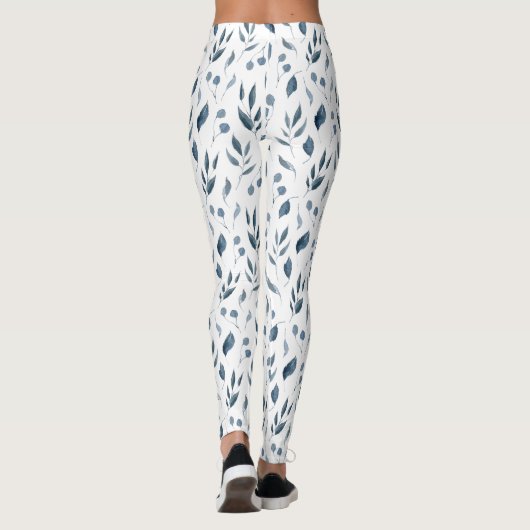Leggings Women - Winter Pattern (Rückseite)