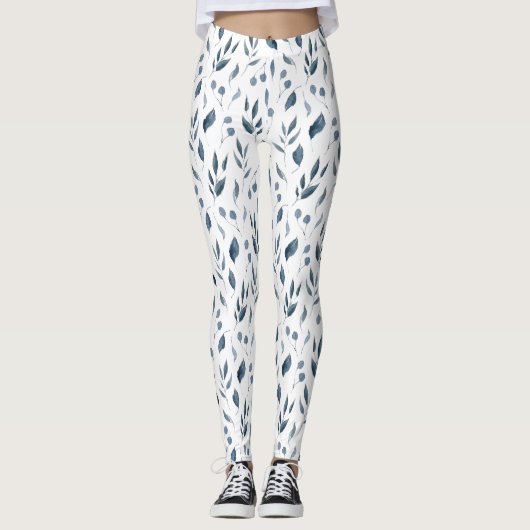 Leggings Women - Winter Pattern (Vorderseite)