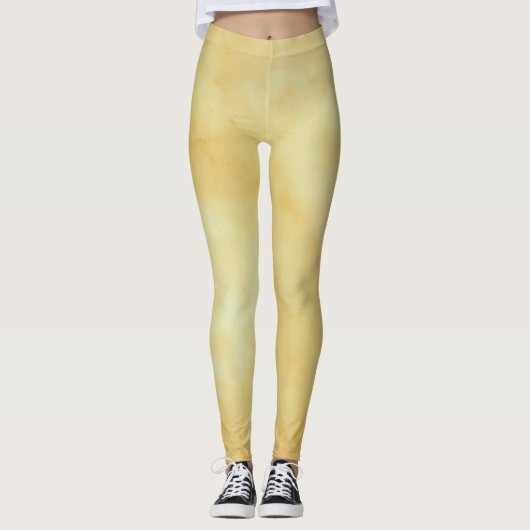 Leggings Yellow Golds Design (Vorderseite)