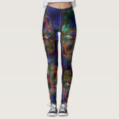 Leggings Yoga Pants Fiery Opal (Vorderseite)