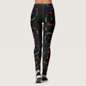 Leggings Yoga Pants Frische Pasta machen (Rückseite)