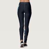 Leggings-Zackenbänder Leggings (Rückseite)