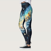 Leggings-Zackenbänder Leggings (Links)