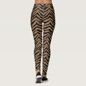 Leggings-Zebra Print Leggings (Rückseite)