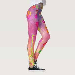 Leggings Zion der Affe & Stretch Giraffe