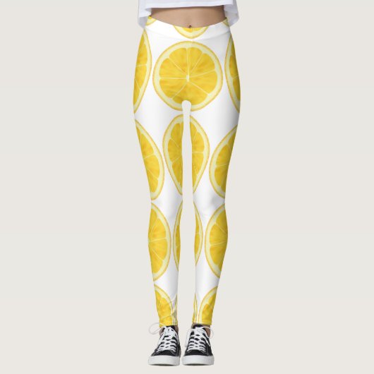 Leggings - Zitronenscheibe (Vorderseite)