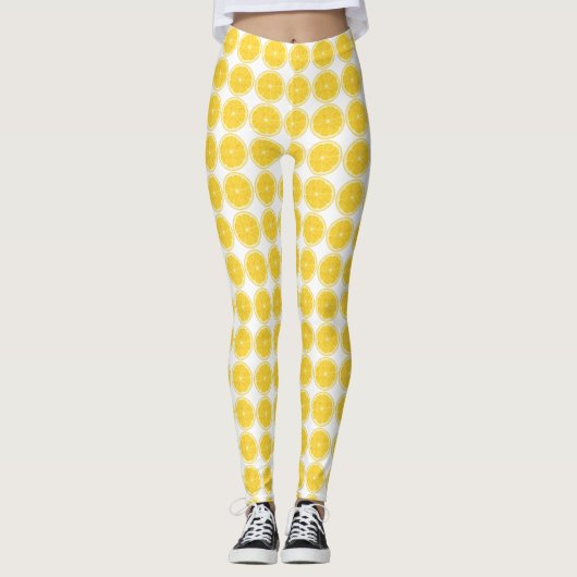 Leggings - Zitronenscheibe 2 (Vorderseite)