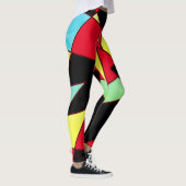 Leggings zu Abstrakter Kunst in Funky Geometry (Rechts)