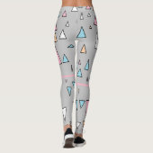 Leggings zu Funky Triangle Pastellfarben (Rückseite)
