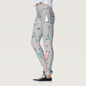 Leggings zu Funky Triangle Pastellfarben (Links)
