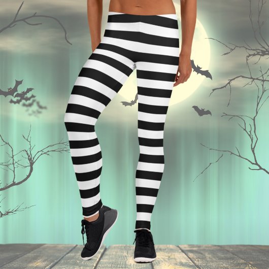 Leggings zu Halloween und Weiß