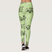 Leggings Zucker & Gewürze & Alles Gute Design (Rückseite)
