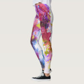 Leggings zum Abstrakten Farbzeichnen (Links)