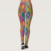 Leggings zum bestickten Image Fashion Pop (Rückseite)