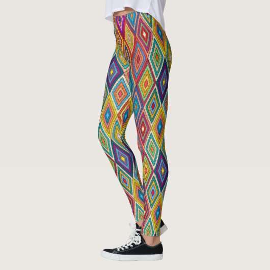 Leggings zum bestickten Image Fashion Pop (Links)