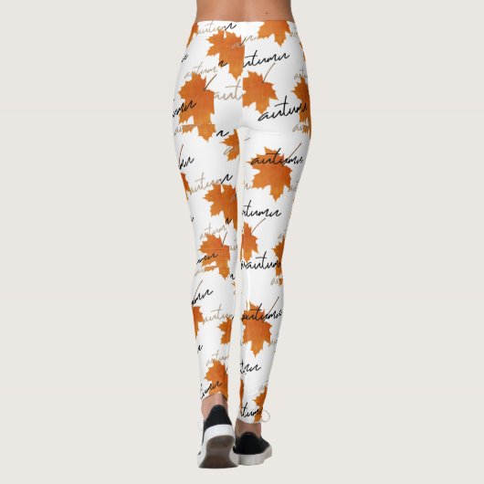 Leggings zum Thema Herbst (Rückseite)