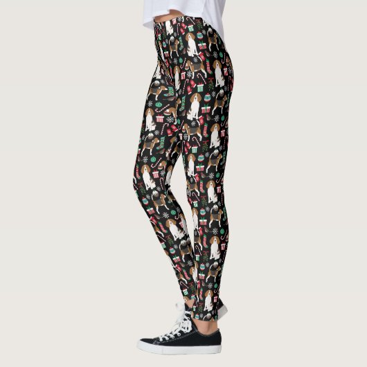 Leggings zum WeihnachtsBeagle (Links)