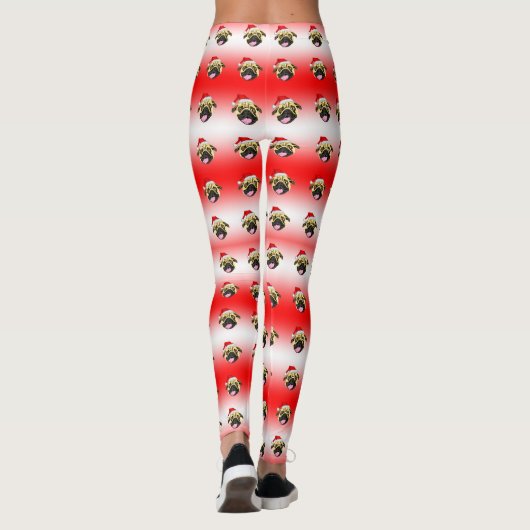 Leggings zum WeihnachtsMops (Rückseite)