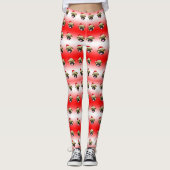 Leggings zum WeihnachtsMops (Vorderseite)