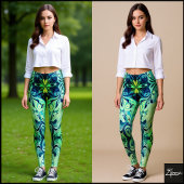 Leggings zur abstrakten Harmonie