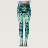 Leggings zur abstrakten Harmonie (Vorderseite)