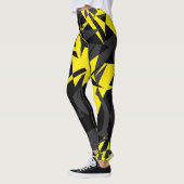 Leggings zur Abstrakten Kunstgeometrie (Links)