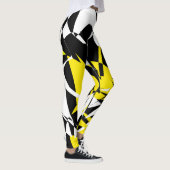 Leggings zur Abstrakten Kunstgeometrie (Rechts)