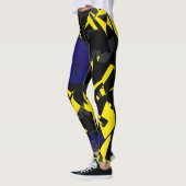 Leggings zur Abstrakten Kunstgeometrie (Links)