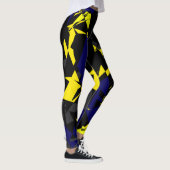 Leggings zur Abstrakten Kunstgeometrie (Rechts)